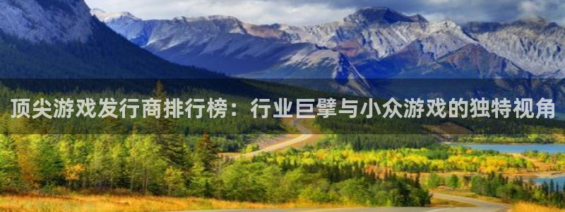 杏耀实业投资(东莞)有限公司：顶尖游戏发行商排行榜：行业巨擘与小众游戏的独特视角